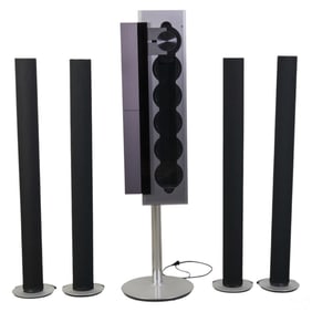 Bang & Olufsen Beosound CD Tower & 4 B&O Speakers