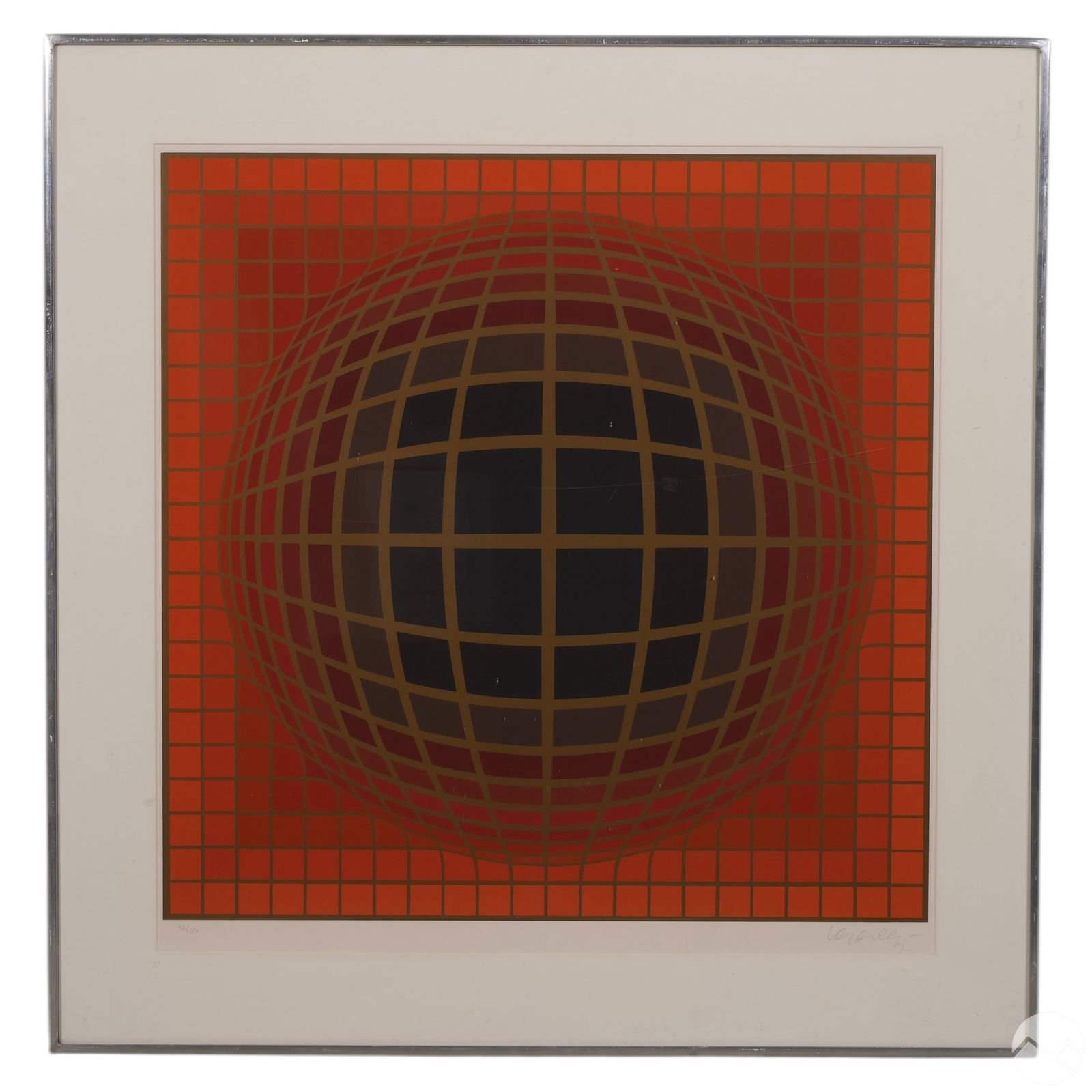 Victor Vasarely 1906-1997 Op Art Lithograph SIGNED (1 of 7)
