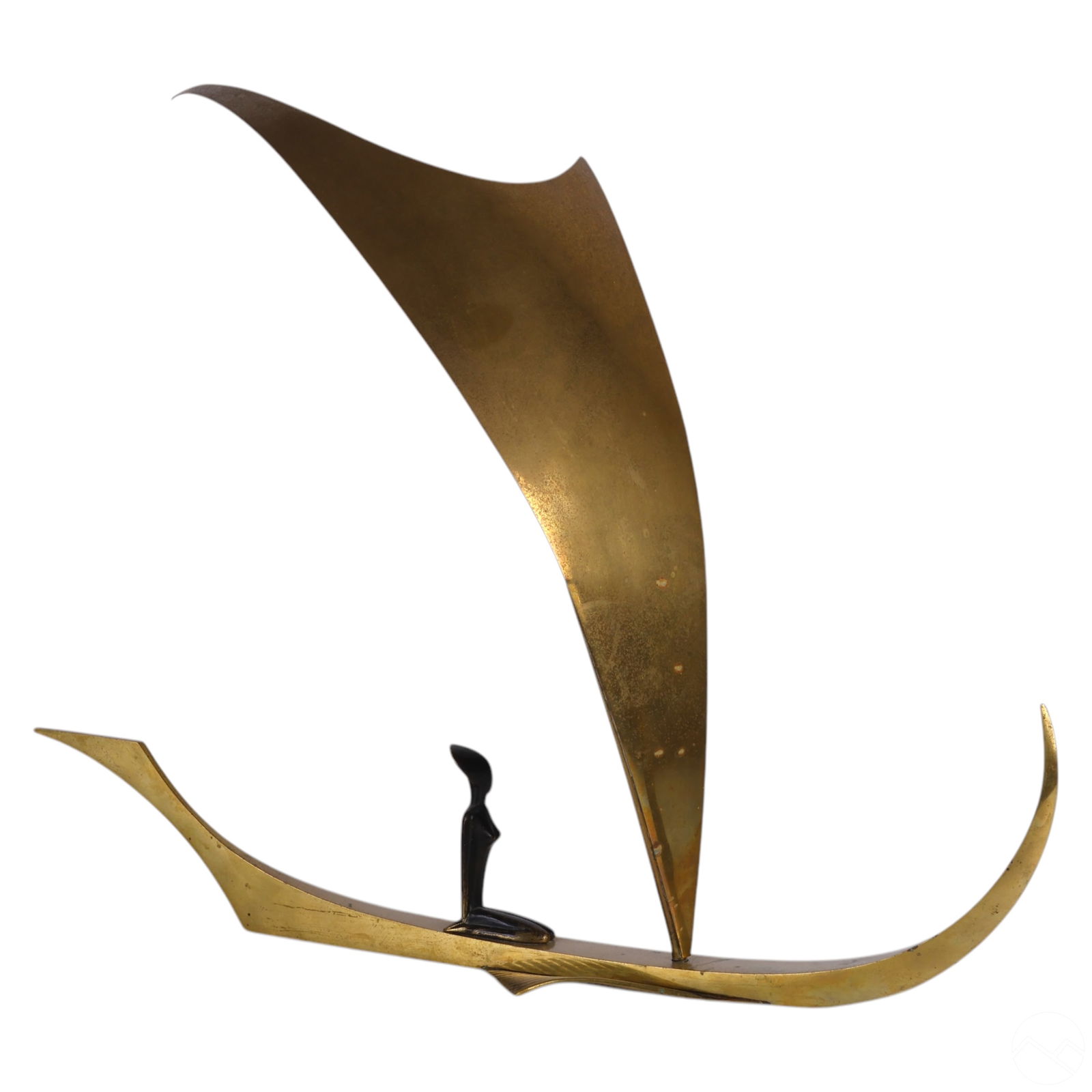 Karl Hagenauer 1898-1956 Bronze Art Deco Sailboat (1 of 7)