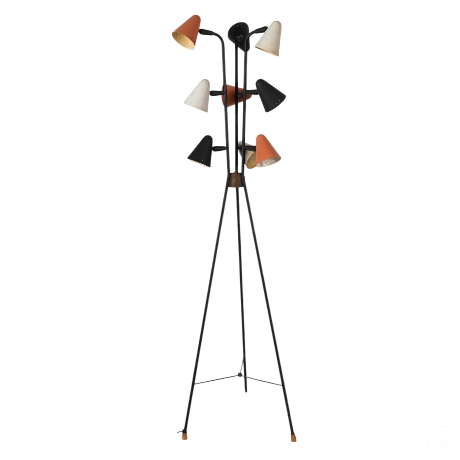 Gerald Thurston for Lightolier 9 Shade Floor Lamp (1 of 10)