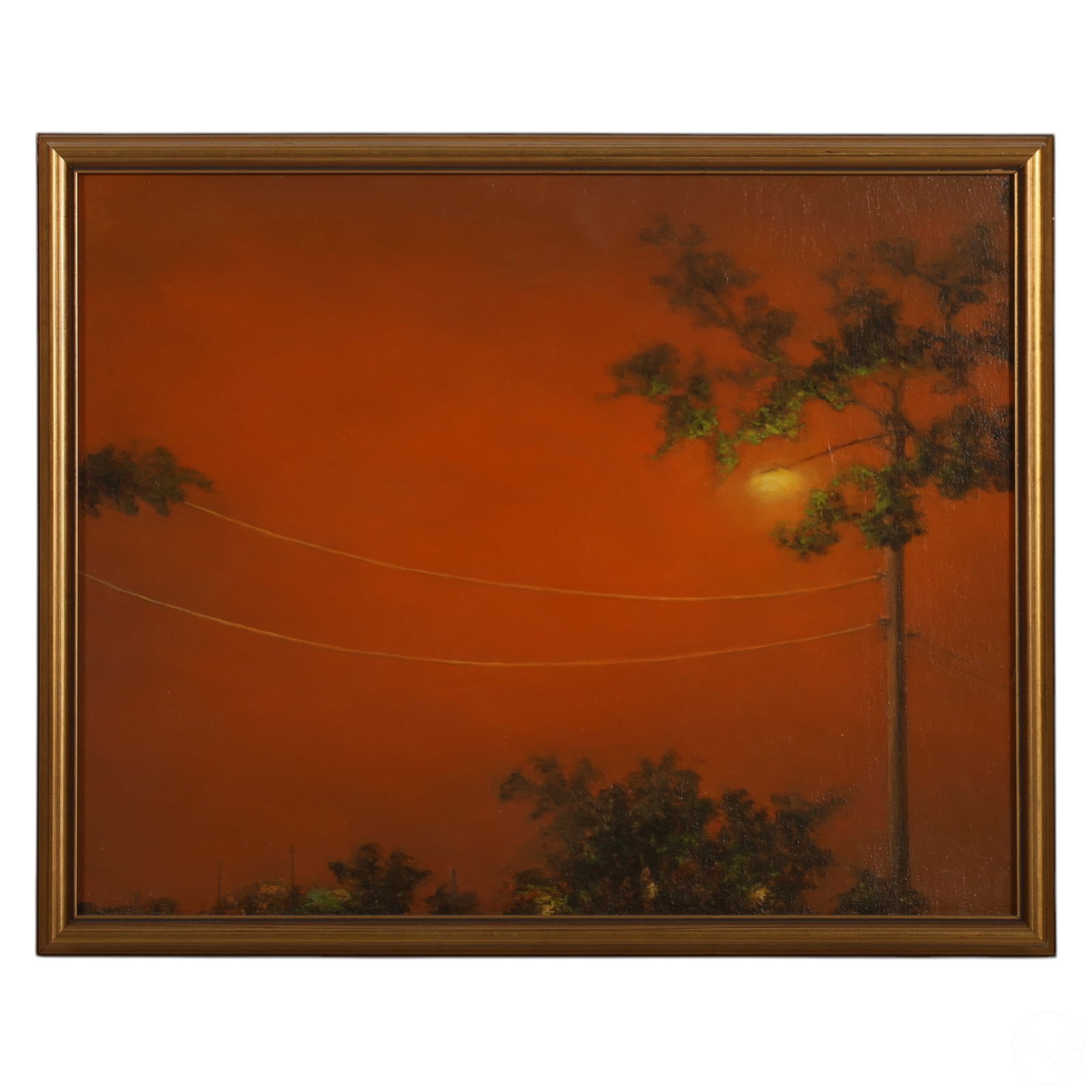 Janaki Lennie b.1950 Molten Sky Landscape Painting (1 of 5)