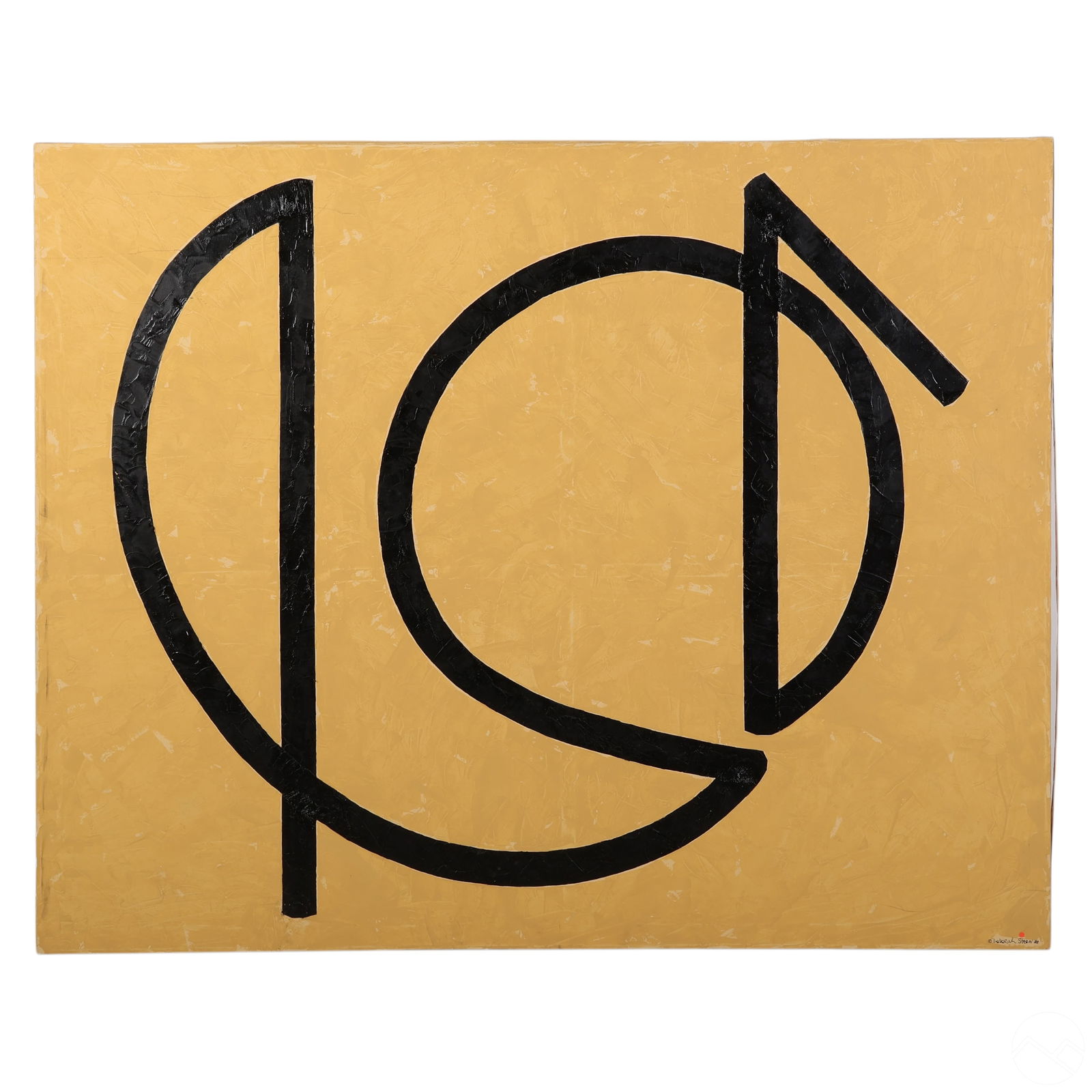 Deborah Stern b.1938 Post Modern Abstract Painting (1 of 8)