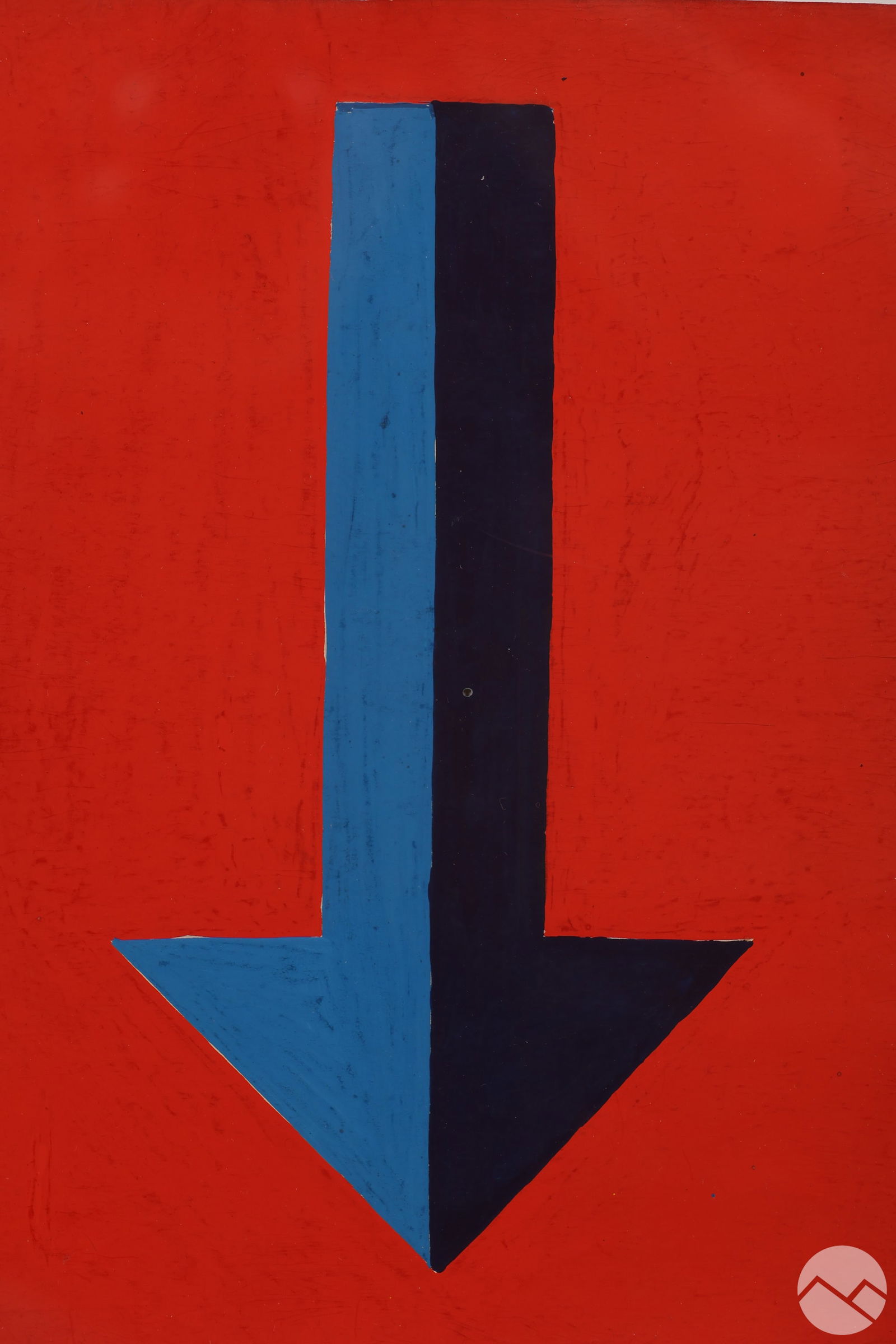 Sandu Darie (1908-1991) Arrow Gouache Painting (1 of 7)