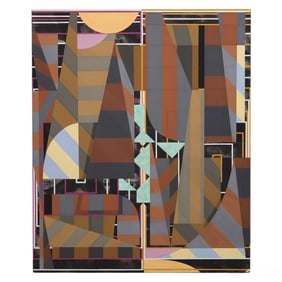 Gianna Commito (b.1976) Sumner Geometric Painting