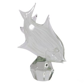 Zanetti Murano Art Glass Tropical Fish Sculpture