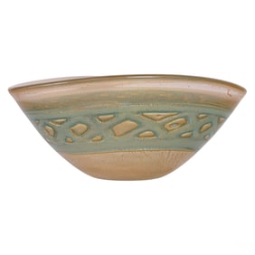 Ercole Barovier Modern Italian Murano Glass Bowl