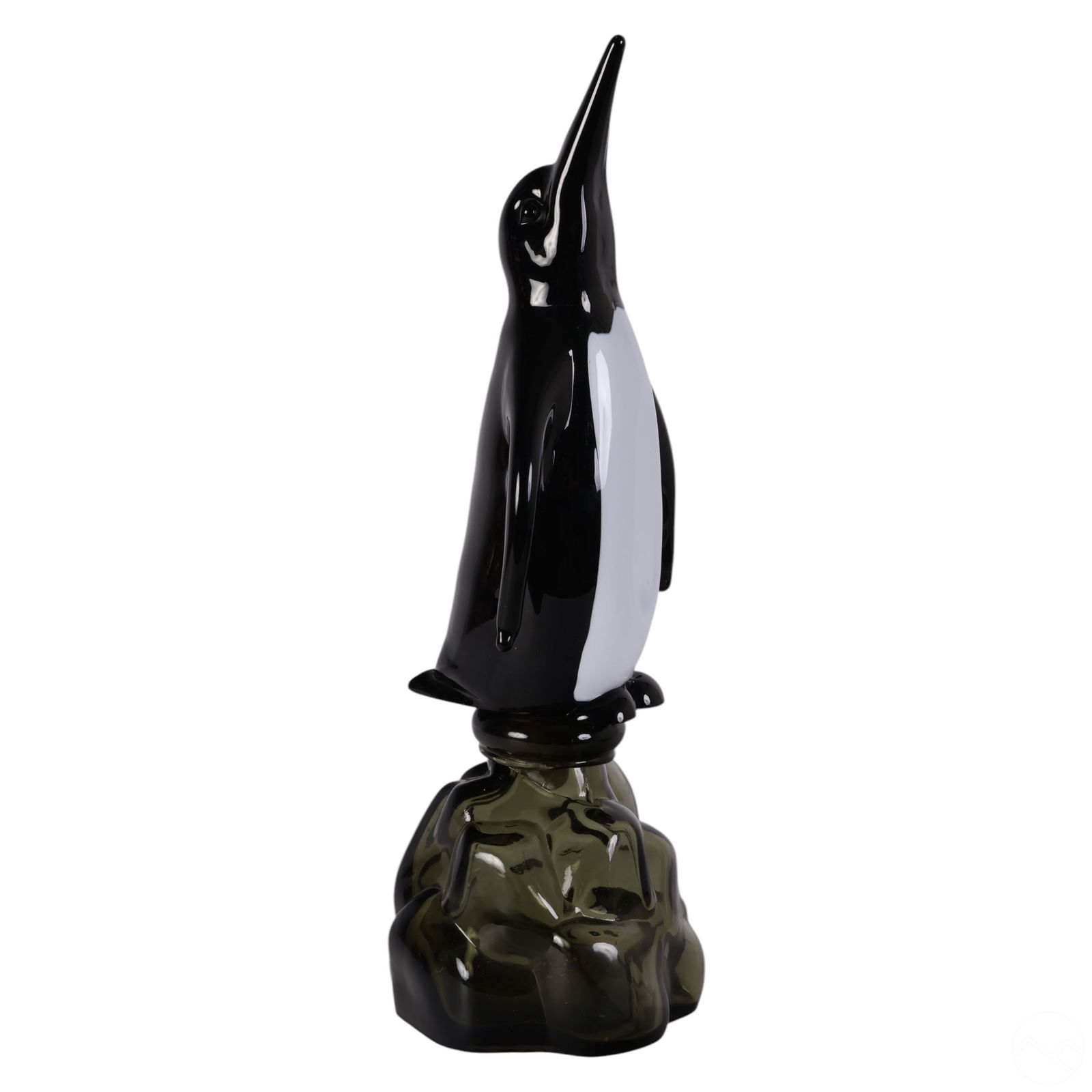 Archimede Seguso Alabastro Murano Penguin Decanter (1 of 6)