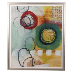 Charlotte Morgan b.1980 LE Abstract Giclee SIGNED