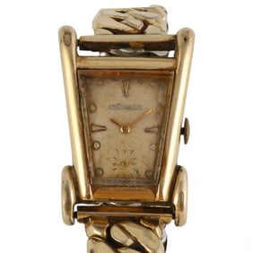 Vintage Mens LeCoultre Aristcrat Grasshopper Watch