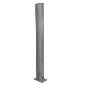 Kovacs for Casella Tall Chrome Monolith Floor Lamp
