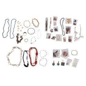 Vintage Estate Collection of Costume Jewelry 2400g