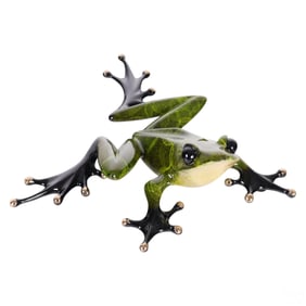 Tim "FROGMAN" Cotterill b.1950 LE Bronze Live Wire