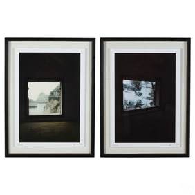 Gunther Forg 1952-2013 Photographic Works 2pc LOT
