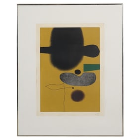 Victor Pasmore 1908-1998 Abstract Aquatint SIGNED
