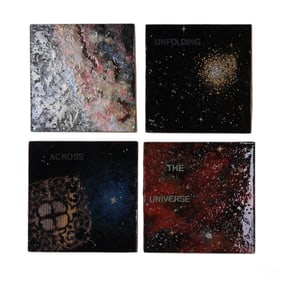 Alette Simmons-Jimenz b.1952 Quadriptych Painting