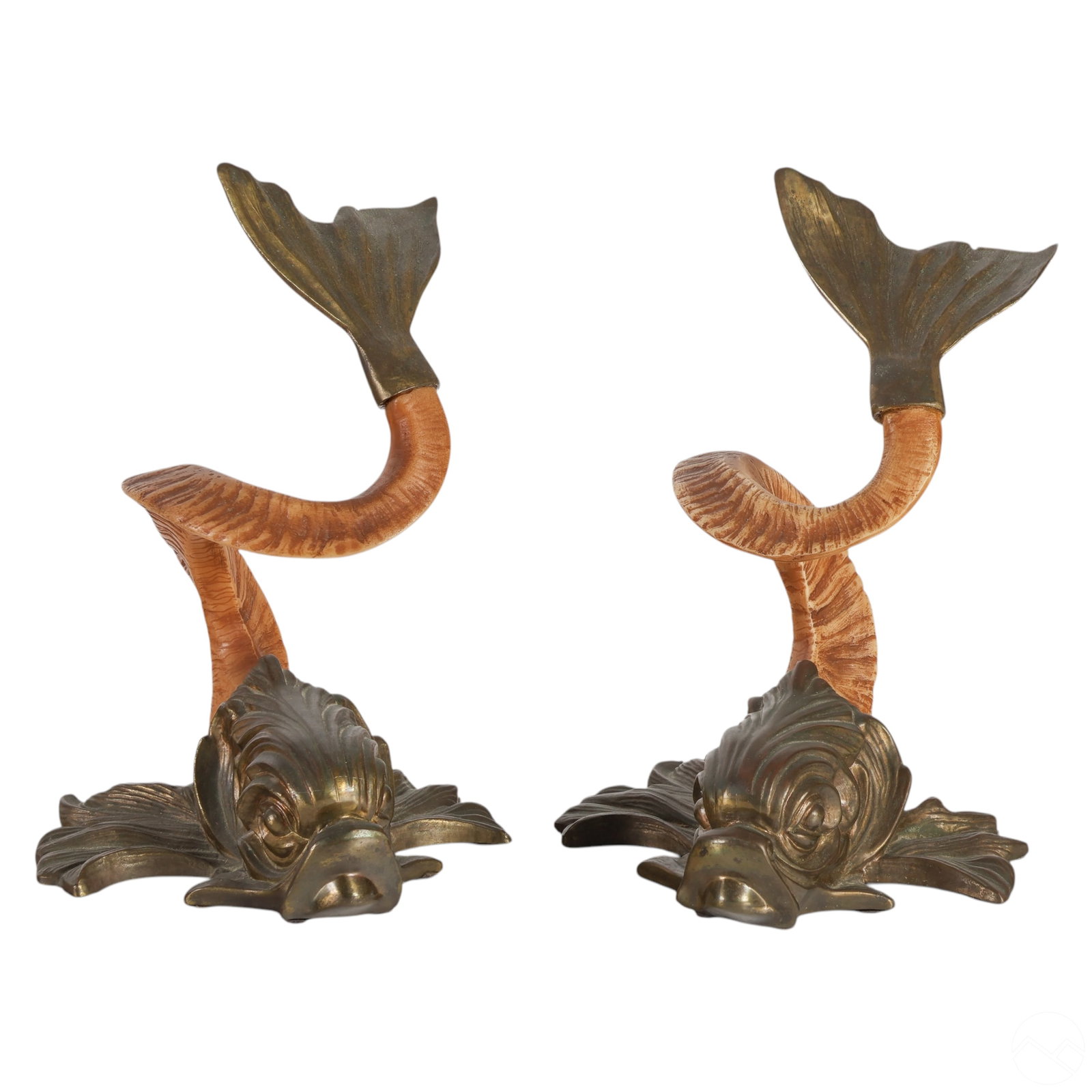 Chapman Pair G Crespi Style Mythological Dolphins (1 of 7)
