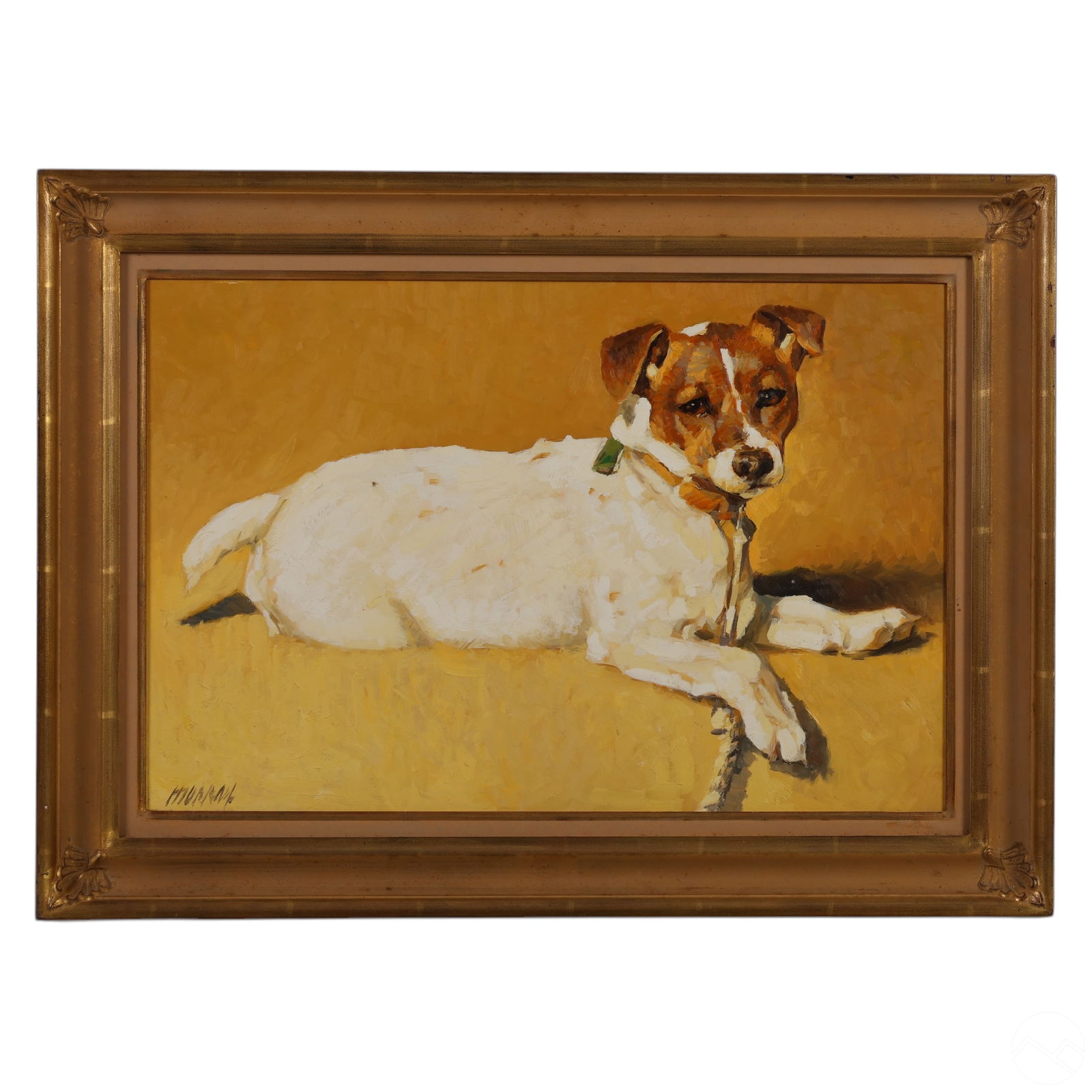 Richard Murray Jack Russel Dog Portrait Painting (1 of 6)