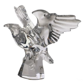 Baccarat French Crystal Eagle Sculpture with BOX