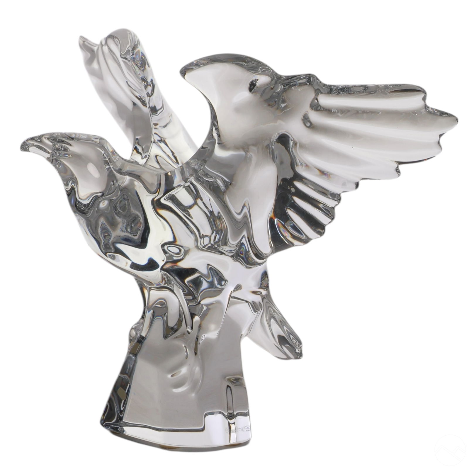 Baccarat French Crystal Eagle Sculpture with BOX (1 of 7)