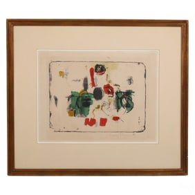 Larry Rivers (1923-2002) Modern Abstract Engraving