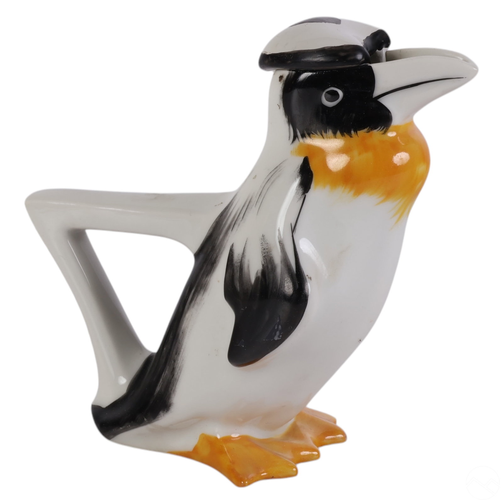 Limoges Edouard M Sandoz Porcelain Penguin Pitcher (1 of 6)