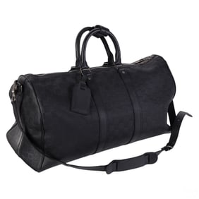 Louis Vuitton LV Damier Infini Keepall Bandouliere