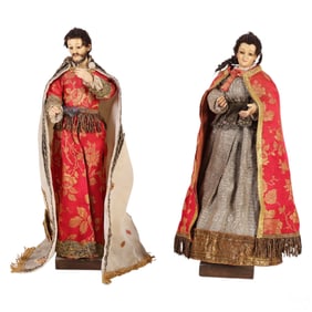 Cusco School Religious Devotional Santos Statues