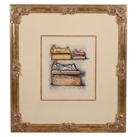 Reclining Figure Litho after Henry Moore 1898-1986