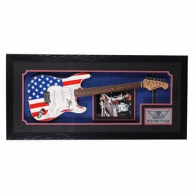Steven Tyler Aerosmith SIGNED Electric Guitar JSA