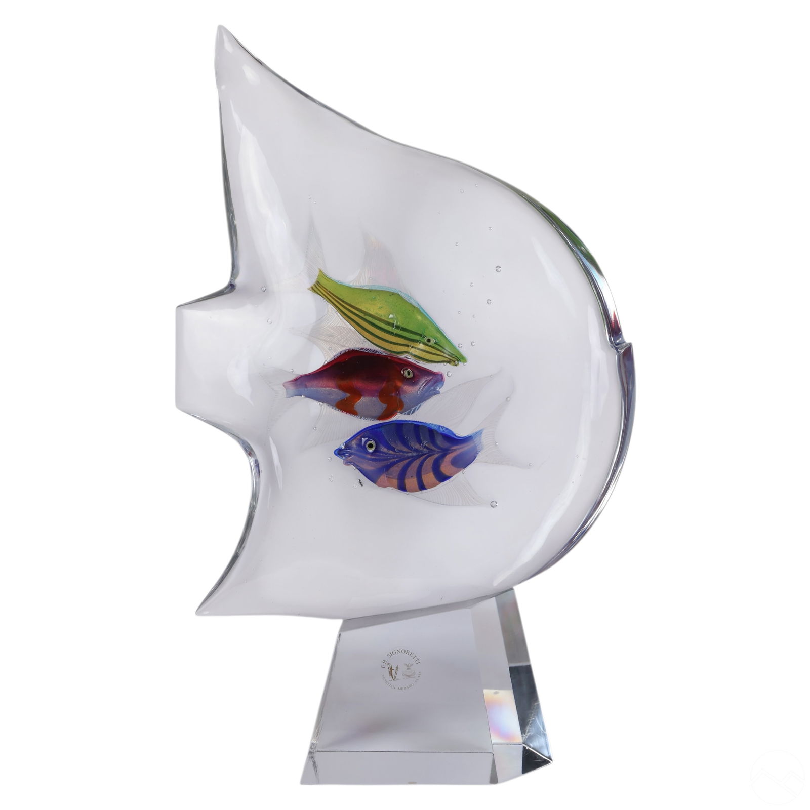 Pino Signoretti 1944-2017 Murano Glass Fish Tank (1 of 8)