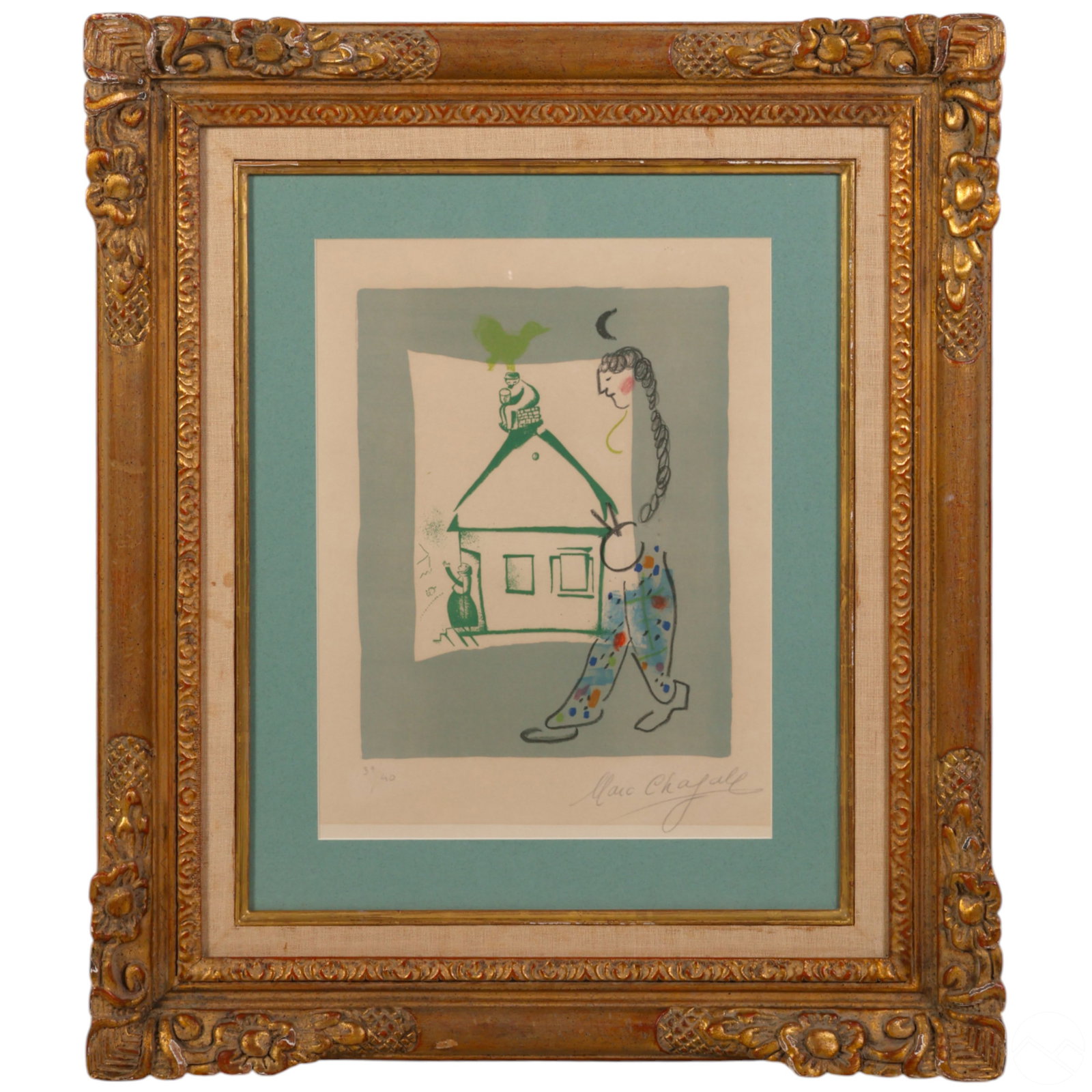 Marc Chagall 1887-1985 House in my Village SIGNED (1 of 7)