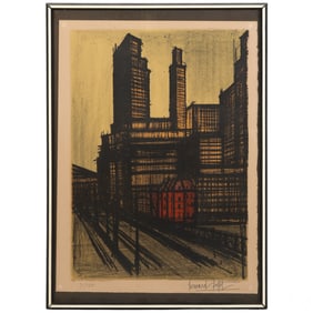 Bernard Buffet 1928-1999 New York LE Litho SIGNED