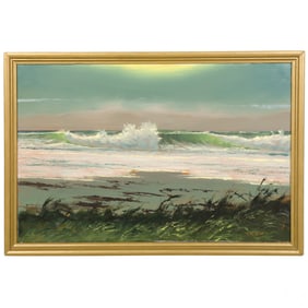 Sam Newton b.1948 Florida Highwayman Oil Painting