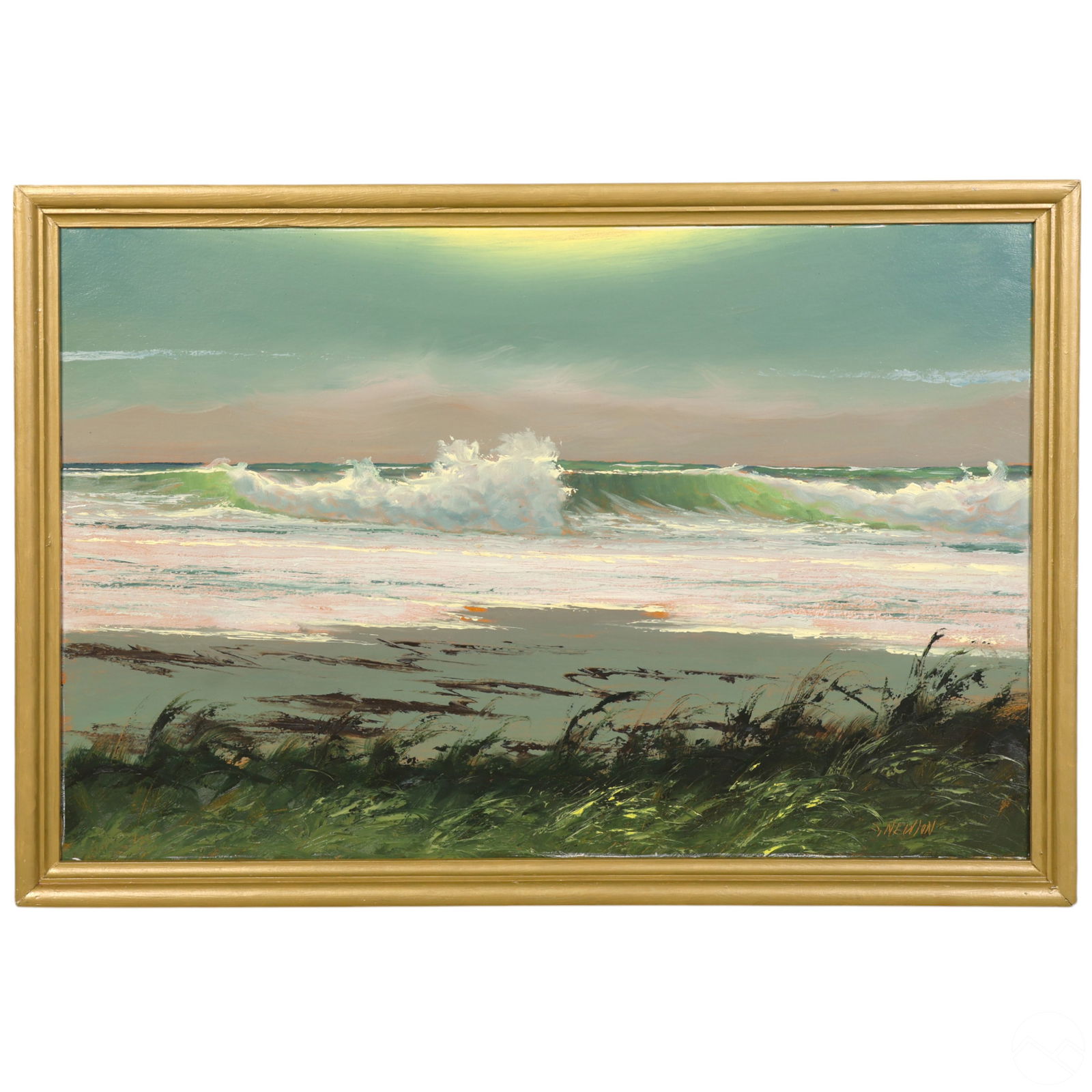 Sam Newton b.1948 Florida Highwayman Oil Painting (1 of 6)