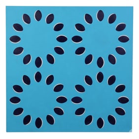Tim Ray Fisher b.1969 Concentric Ellipse Painting