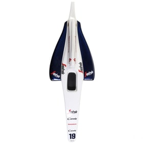 F1 Toleman TG184 Ayrton Senna #19 Wall Sculpture