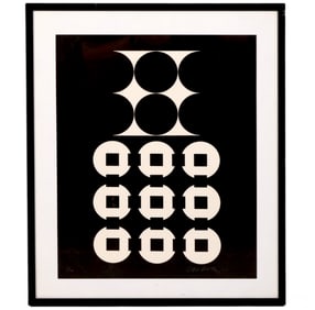 Victor Vasarely 1906-1997 Canopus Print LE SIGNED