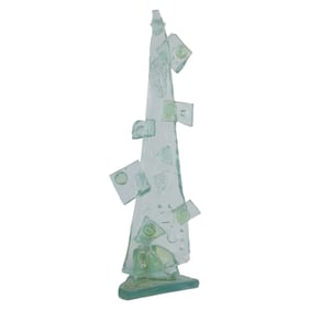 Susan Pelish (b.1946) Modern Art Glass Sculpture