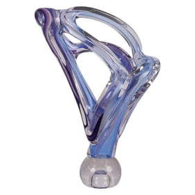 Barry Entner (b.1959) Art Glass Freeform Sculpture
