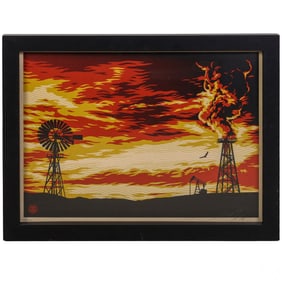 Shepard Fairey b1970 Evolve Devolve LE 2008 SIGNED
