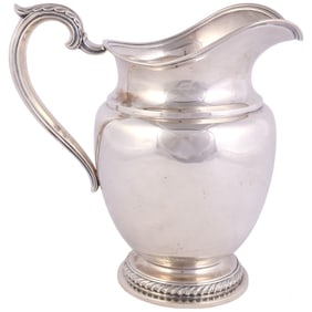 Sterling Silver American Rogers Water Pitcher 640g