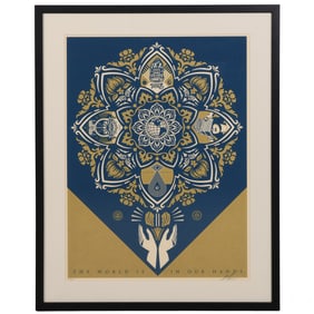 Shepard Fairey (b.1970) Holiday L/E 2015 SIGNED