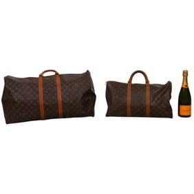 Louis Vuitton Vintage LV Keepall Duffel Bags LOT
