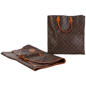 Louis Vuitton Vintage Shopper Tote and Garment Bag
