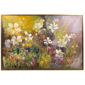 Melanthis Karagas 20/21C Impressionist Painting