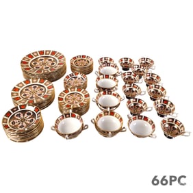 Royal Crown Derby Old Imari 86pc English China SET
