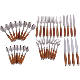 Scot France Recamier Ceruse Stainless Flatware SET