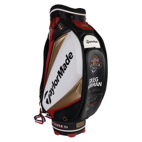 Greg Norman TaylorMade 2012 Autographed Golf Bag