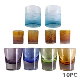 Tiffany & Co Salviati & Polish Crystal Glasses LOT