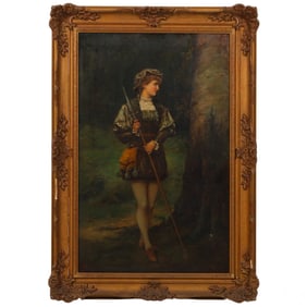 William Oliver (1823-1901) Shakespearean Painting